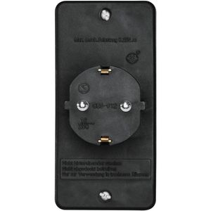 Produktbild für Steckdosenadapter Hama 223216, schwarz