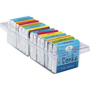 Produktbild für Minischokolade Heidel Danke