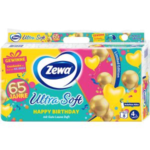 Toilettenpapier Zewa Ultra Soft, Limited Edition