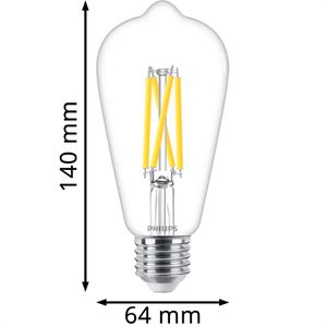 Produktbild für LED-Lampe Philips Filament, E27