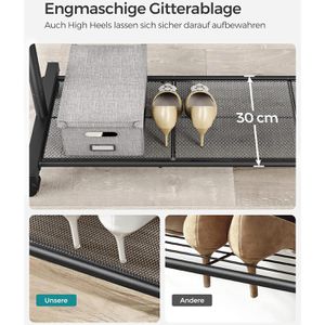 Produktbild für Garderobenständer Songmics HSR25BK, schwarz