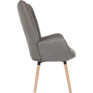 Produktbild für Loungesessel hJh-OFFICE HAVENIO I, 800203, grau