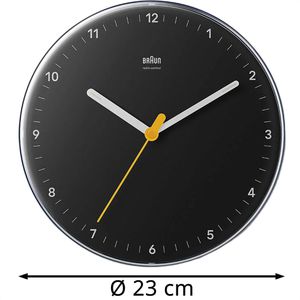 Produktbild für Wanduhr Braun BC26B-DCF, Kunststoff, analog, Funkuhr