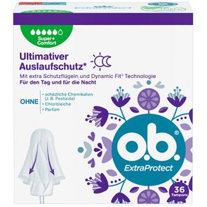 Tampons o.b. ExtraProtect Tag + Nacht