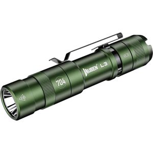 Taschenlampe Wuben L3 grün, LED, aufladbar