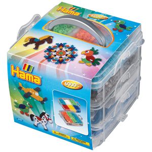 Bügelperlen Hama-Perlen 6701 Stapel-Box