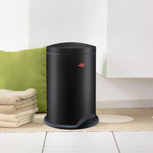 Produktbild für Mülleimer Wesco 116 Alpha, schwarz matt