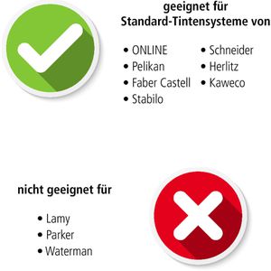 Produktbild für Tintenkonverter Online 40138, Kolbenkonverter