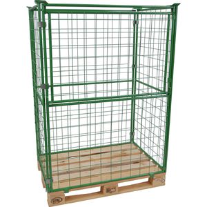 Palettenaufsatz HMH 16006017S1, grün, Stahl