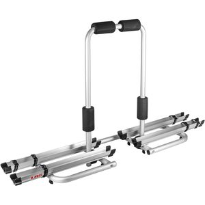 EUFAB Fahrradträger für Deichsel, 2 Fahrräder, abklappbar