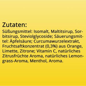 Produktbild für Kräuterbonbons Pulmoll Zitrone