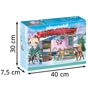 Produktbild für Adventskalender playmobil 71952 Weihnachtsbacken im Reitercafe