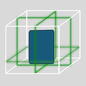 Produktbild für Kreuzlinienlaser geo-FENNEL 533200, Geo6-XR GREEN SP, 3 x 360°