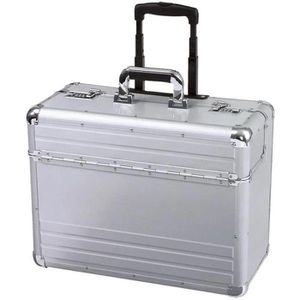 Produktbild für Pilotenkoffer Alumaxx Omega 45122, silber, 30 Liter