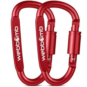 Karabinerhaken Webbomb 6695, Aluminium