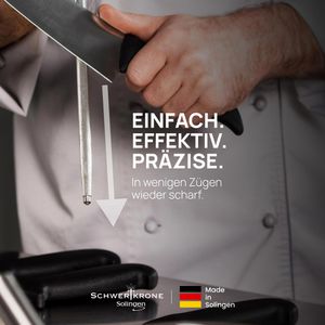 Produktbild für Wetzstahl Schwertkrone MS01101, 21 cm