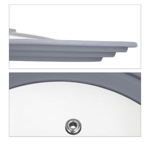 Produktbild für Topfdeckel Relaxdays 10027989 mit Silikonring, Universaldeckel