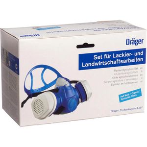 Dräger Atemschutzmaske Halbmaske 3300 Lackierer, A2 P3, Mit ...