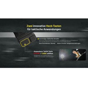 Produktbild für Taschenlampe Nitecore EDC25, LED, aufladbar