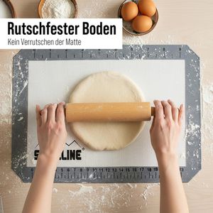 Produktbild für Backmatte STONELINE 15767, aus Silikon-Glas-Gewebe