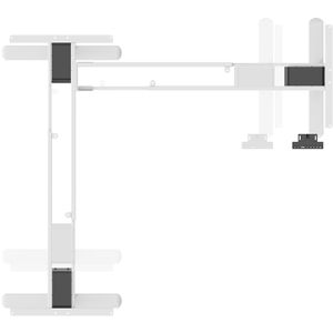 Produktbild für Schreibtischgestell Digitus DA-90453, weiß, 4 Memoryspeicher