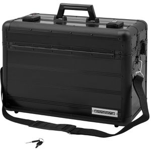 Pilotenkoffer anndora DK-202602, schwarz