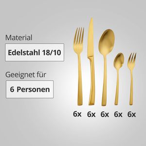 Produktbild für Besteck-Set Echtwerk Avelino, Besteckkasten, Edelstahl 18/10