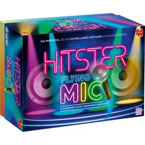 Kartenspiel Jumbo 1110100858, Hitster Flying Mic