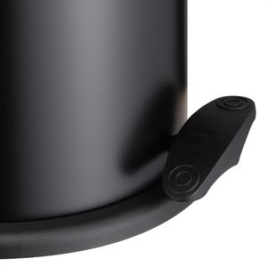 Produktbild für Mülleimer Wesco Capboy Maxi, schwarz matt