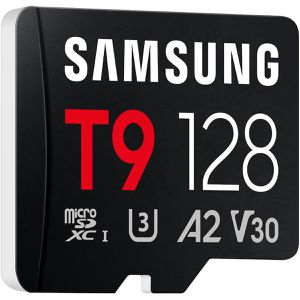 Produktbild für Micro-SD-Karte Samsung T9 MB-MH128TB/WW, 128GB