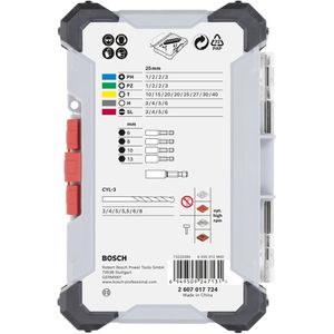 Produktbild für Bohrer-Bit-Set Bosch Extra Hard und CYL-3 Set