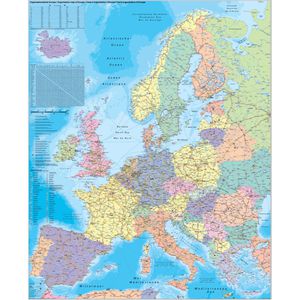 Produktbild für Europakarte Franken KAM700, Kartentafel, mit Metallleisten