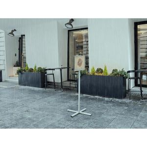 Produktbild für Infoständer Durable Info aus Aluminium, silber, A3