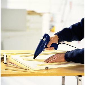 Produktbild für Heißklebesticks Rapid Holz PRO+, gelb