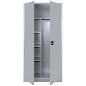 Mehrzweckschrank ClassiX X-545520, abschließbar, lichtgrau