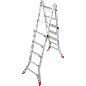 Produktbild für Teleskopleiter Krause Monto TeleMatic, 129963, Länge 5,35m