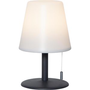 Produktbild für Tischlampe McShine Kreta, schwarz, LED, warmweiß