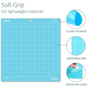 Produktbild für Schneidematte LOKLiK Cutting Mat, Light Grip, 3 Stück