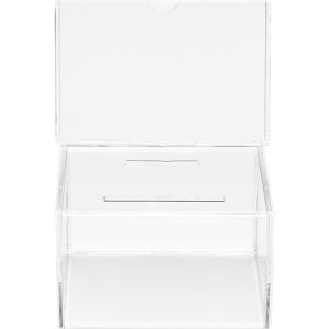 Produktbild für Spendenbox Deflecto 592901, Acryl, transparent