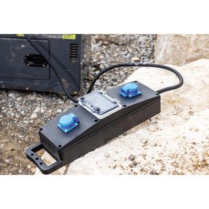 Produktbild für Steckdosenleiste as-Schwabe G-S23, mit 2m Kabel