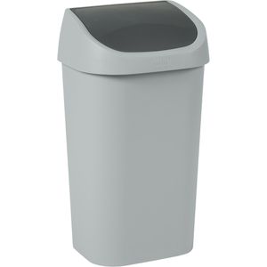 Mülleimer Curver Allibert Mistral Swing, hellgrau