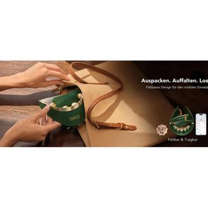 Produktbild für Nackenmassagegerät SKG G7 Pro-Fold Premium, mit Akku