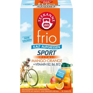 Produktbild für Tee Teekanne Frio Sport Vital Mango-Orange
