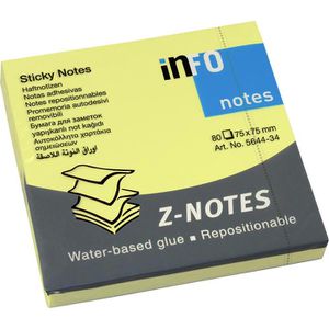 Haftnotizen Info Z-Notes, 5644-34, neongelb