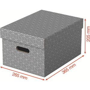 Produktbild für Aufbewahrungsbox Esselte Home M 628283, 19L