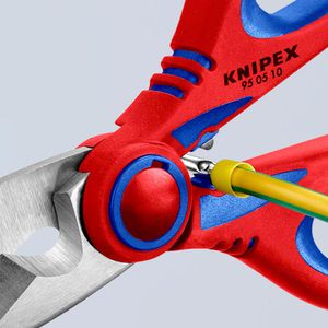 Produktbild für Kabelschere Knipex 950510, 4in1 Elektrikerschere, bis 50 mm²