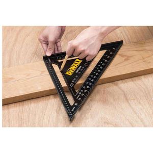 Produktbild für Winkeldreieck DeWalt DWHT25228-0, Speed Square, aus Aluminium