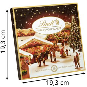 Produktbild für Adventskalender Lindt 78621 Weihnachtsmarkt