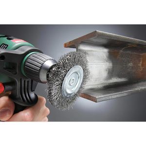 Produktbild für Drahtbürste kwb 597530, gewellt, 4-teiliges Set