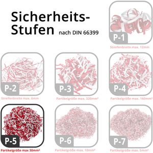 Produktbild für Aktenvernichter LMG AS1650MQ, mit Rollen